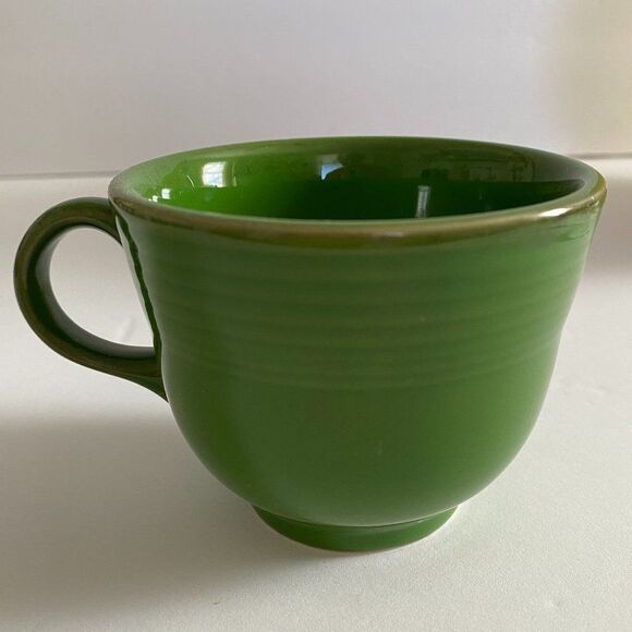Fiestaware HLC Retired Color Shamrock Cup and Saucer - Picture 2 of 10